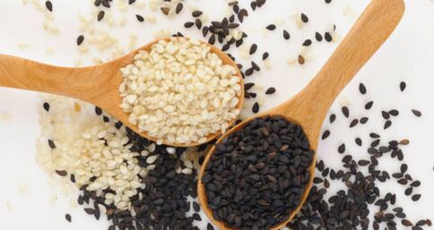 sesame seeds to increase strength